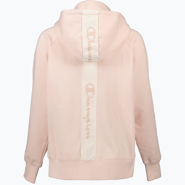 Champion Sweatshirt Full Zip W huvtröja Rosa