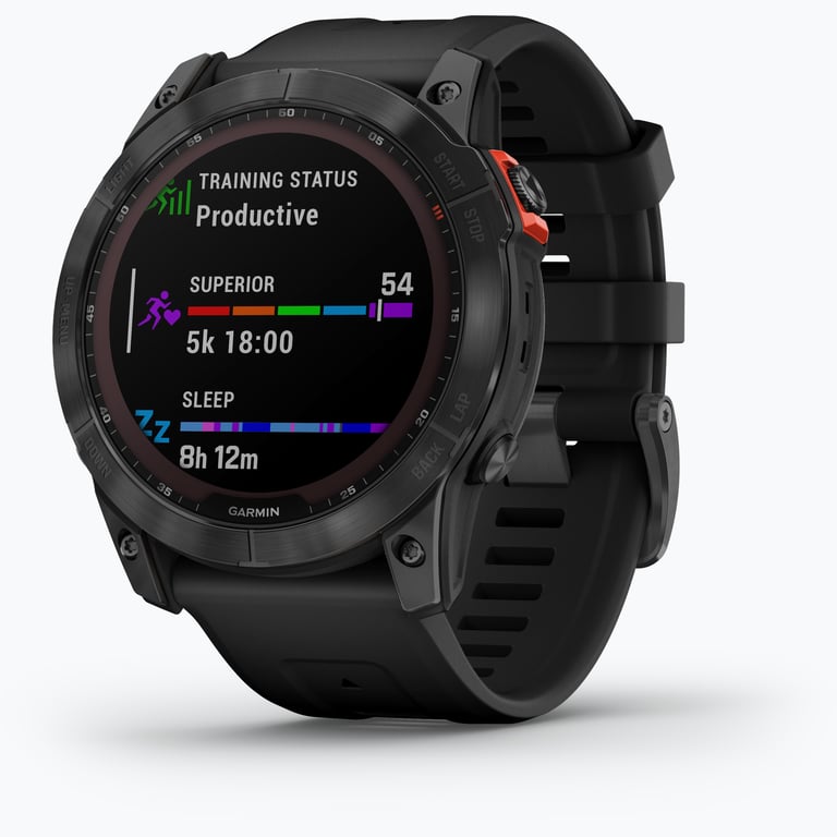 Garmin Fenix 7X Solar träningsklocka Svart