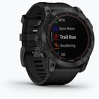 förhandsvisning ikon 3 för Garmin Fenix 7X Solar träningsklocka Svart