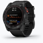 förhandsvisning ikon 5 för Garmin Fenix 7X Solar träningsklocka Svart