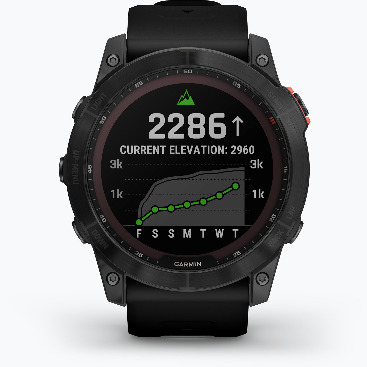 Garmin Fenix 7X Solar träningsklocka Svart