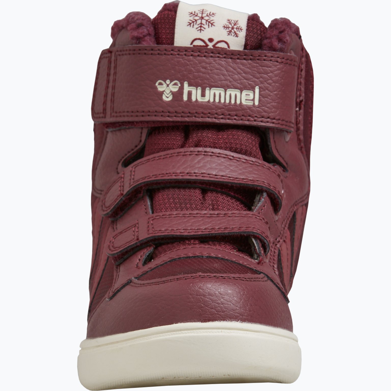 Hummel Stadil Super Poly Recycled Tex jr vinterkängor Röd