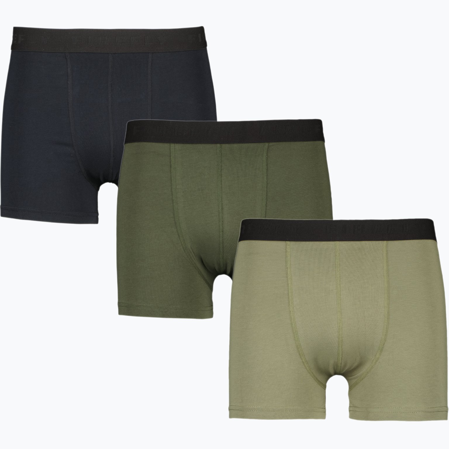 Firefly Basic Boxer 3-pack kalsonger Svart