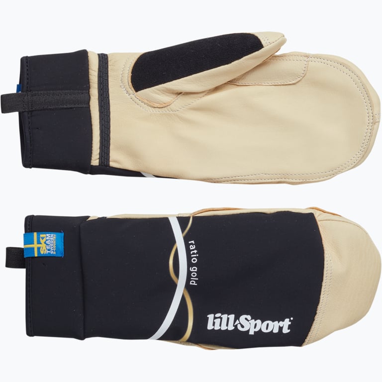 Lillsport Ratio Gold Mitt längdhandskar Svart