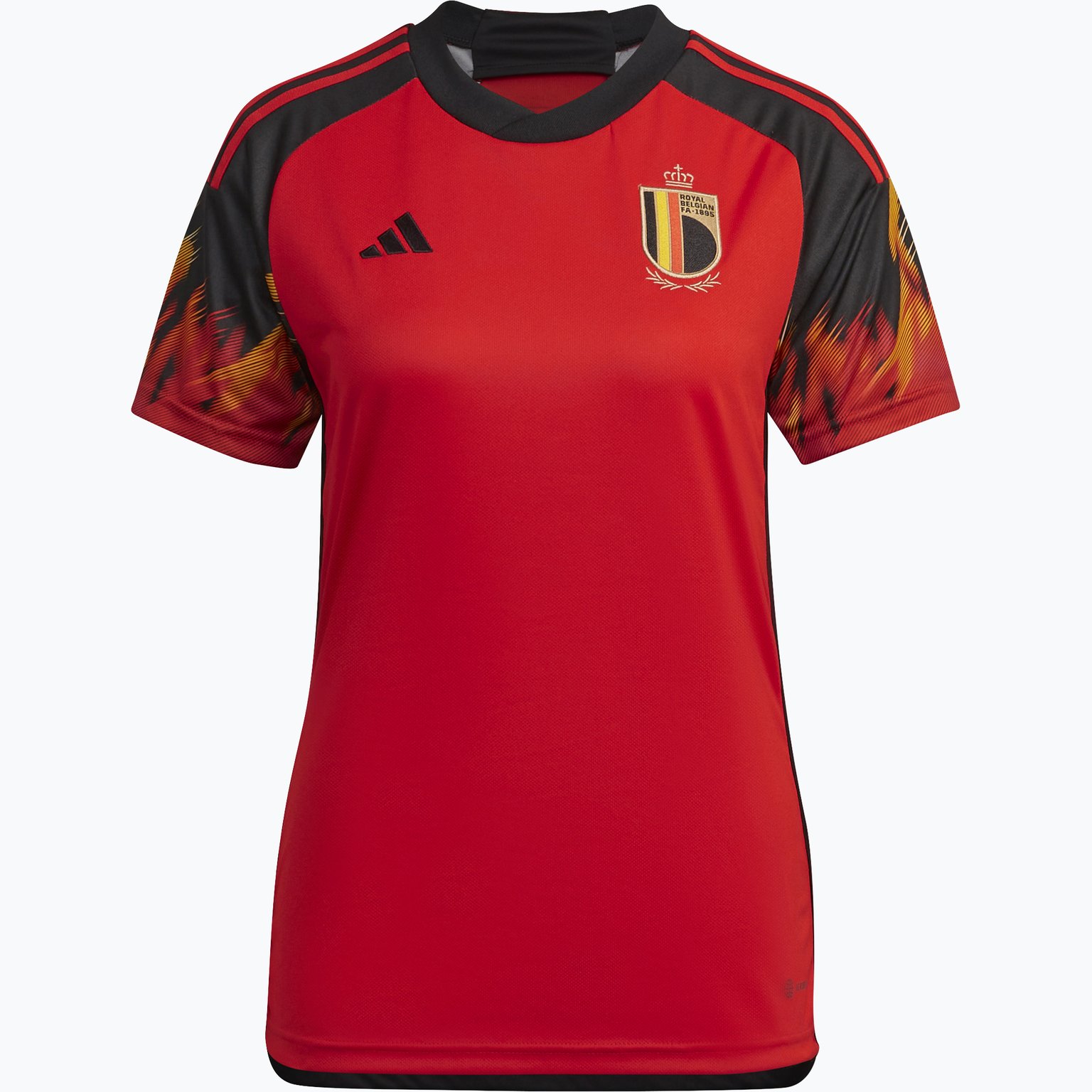 adidas Belgien 22 Home W Matchtröja Röd