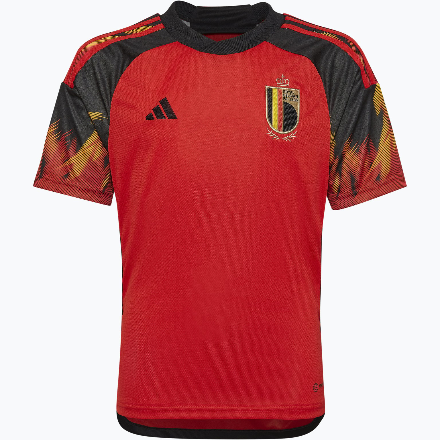 adidas Belgien 22 Home JR matchtröja Röd