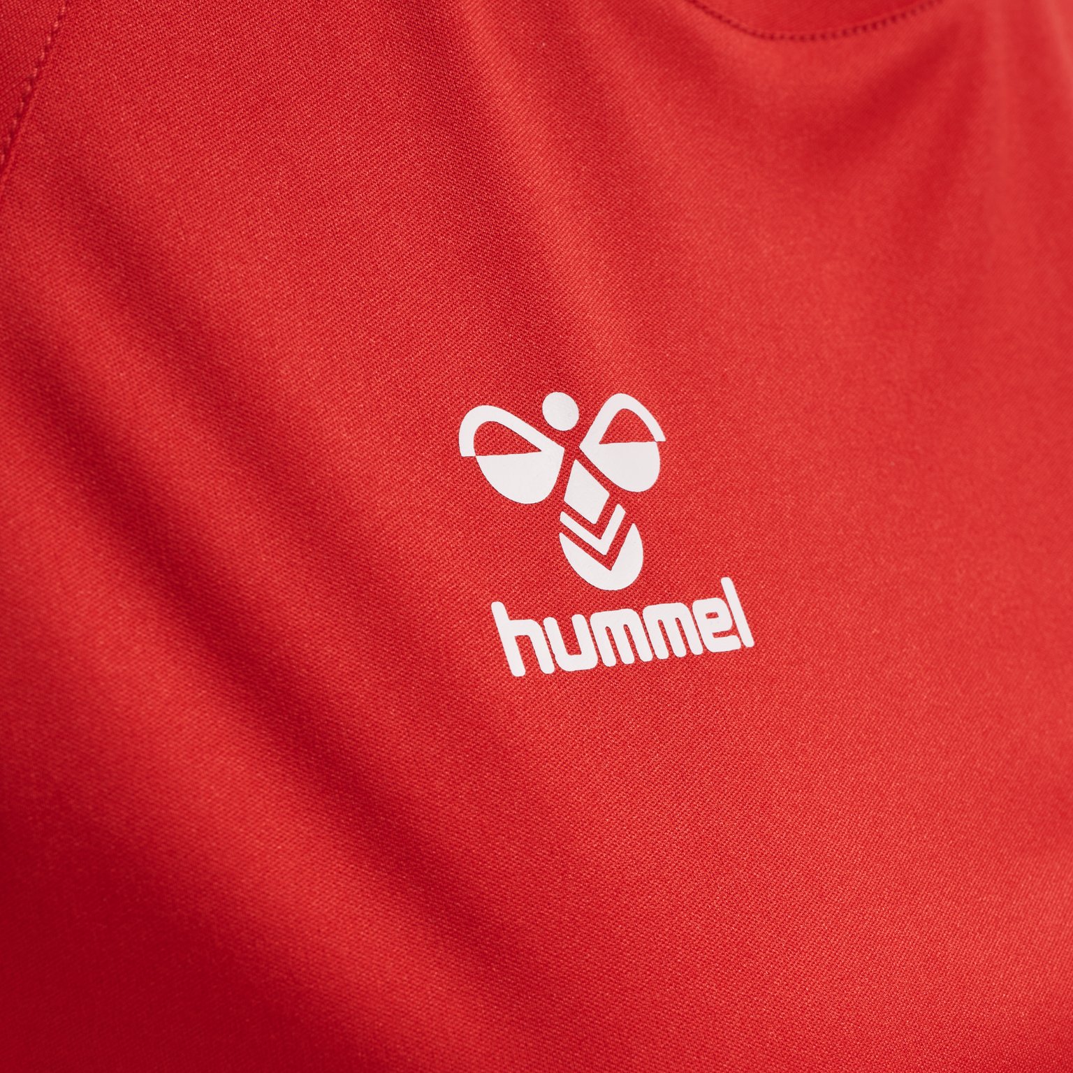 Hummel Core XK Poly Core SS W T-shirt Röd