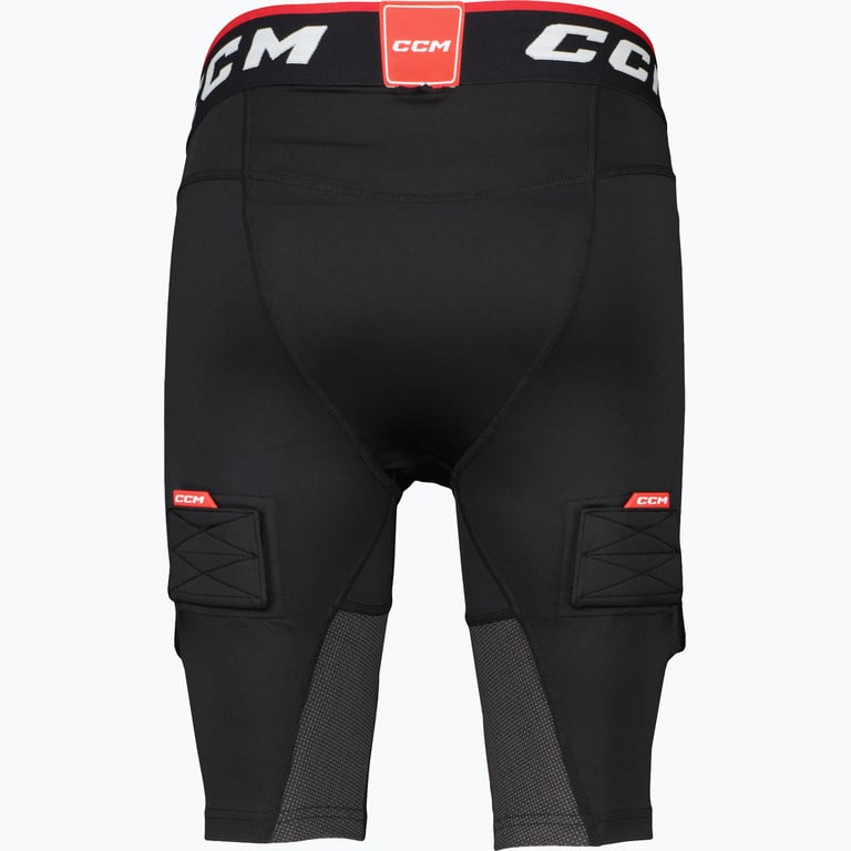 CCM Hockey Compression YTH hockeyshorts Svart