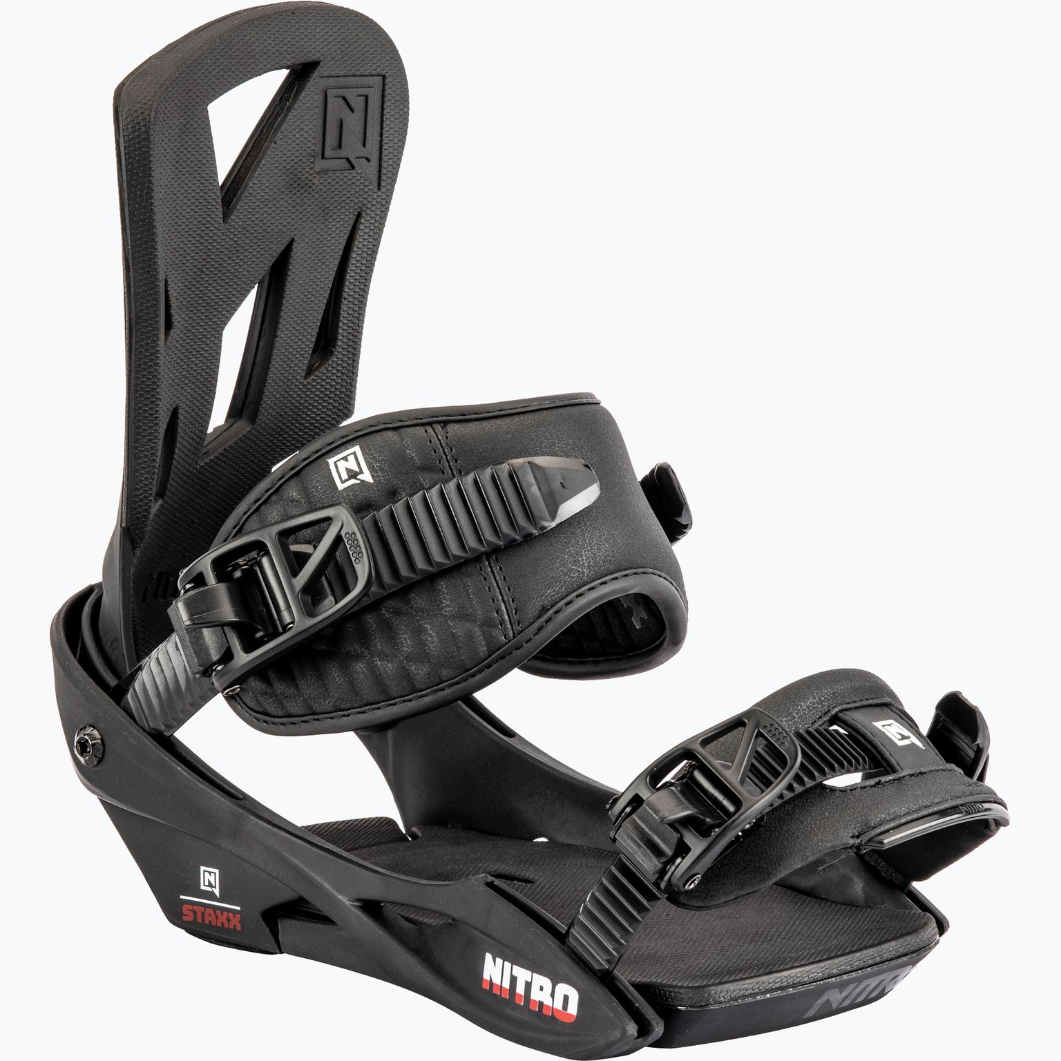 Nitro Staxx snowboardbindning Svart