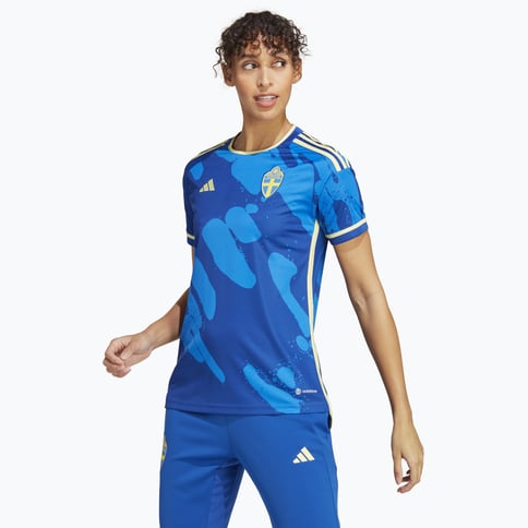 adidas Sweden Women's Team 23 Away Jersey matchtröja Blå