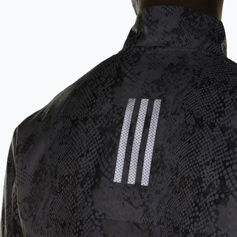 adidas Marathon Print M träningsjacka Vit