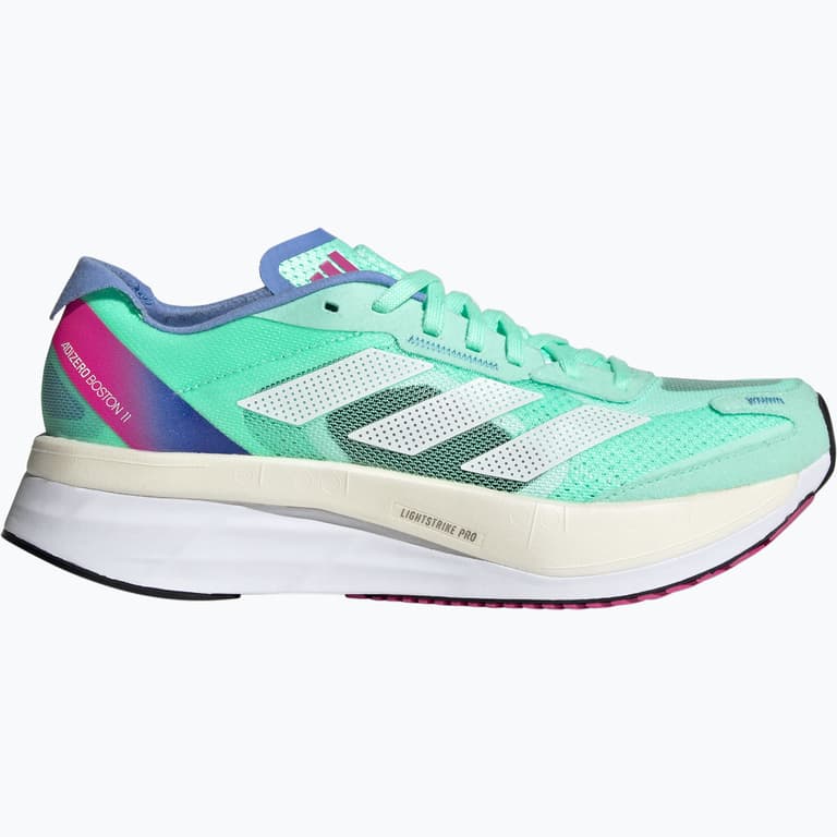 adidas Adizero Boston 11 W löparskor Grön