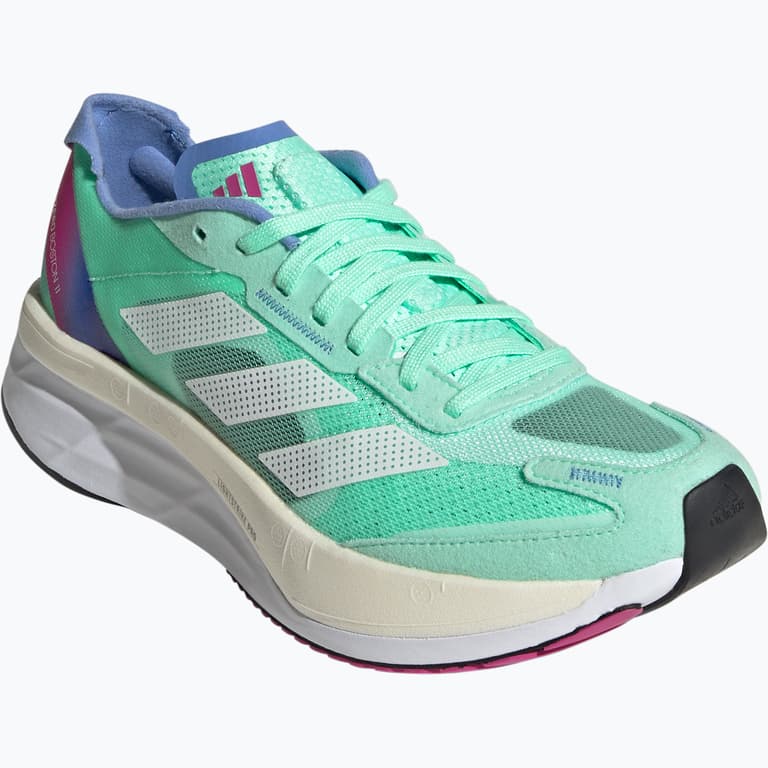 adidas Adizero Boston 11 W löparskor Grön