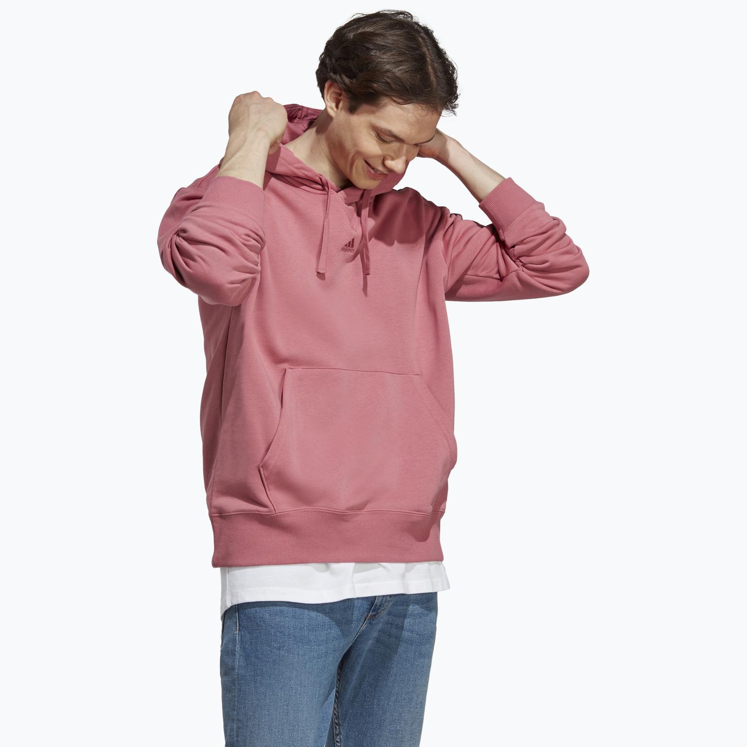 adidas All SZN French Terry M huvtröja Rosa