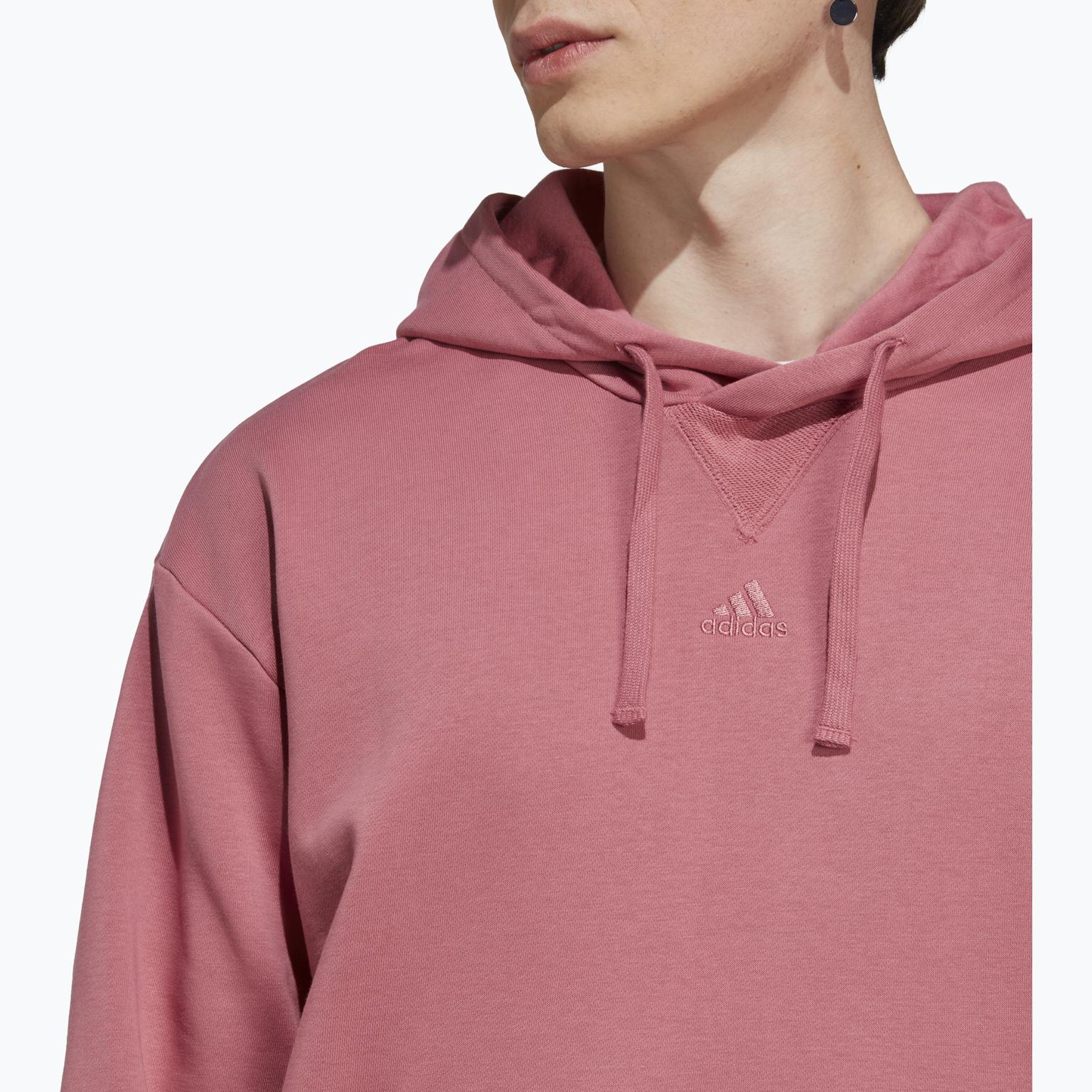 adidas All SZN French Terry M huvtröja Rosa