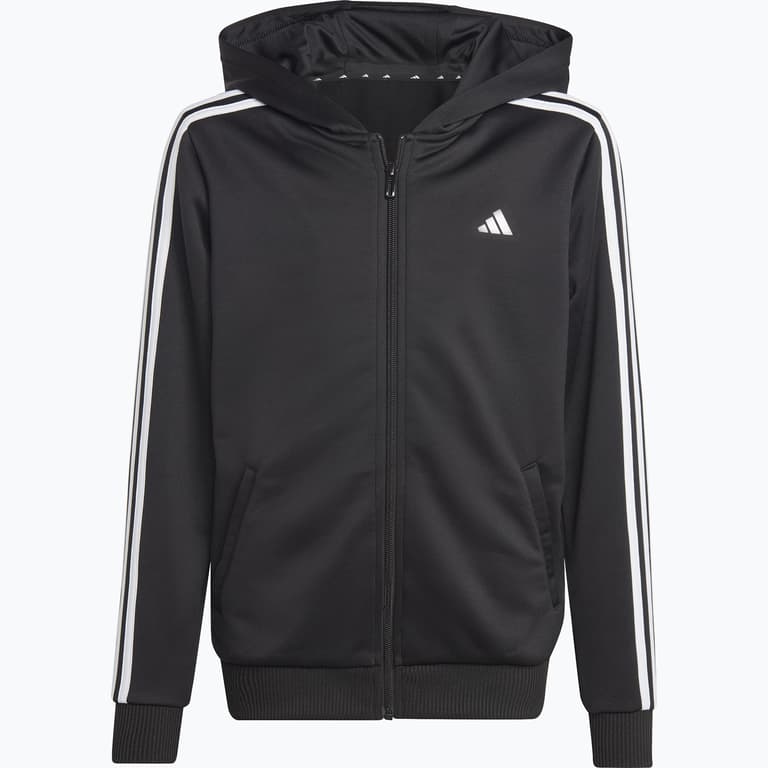adidas Train Essentials 3-Stripe JR träningströja Svart