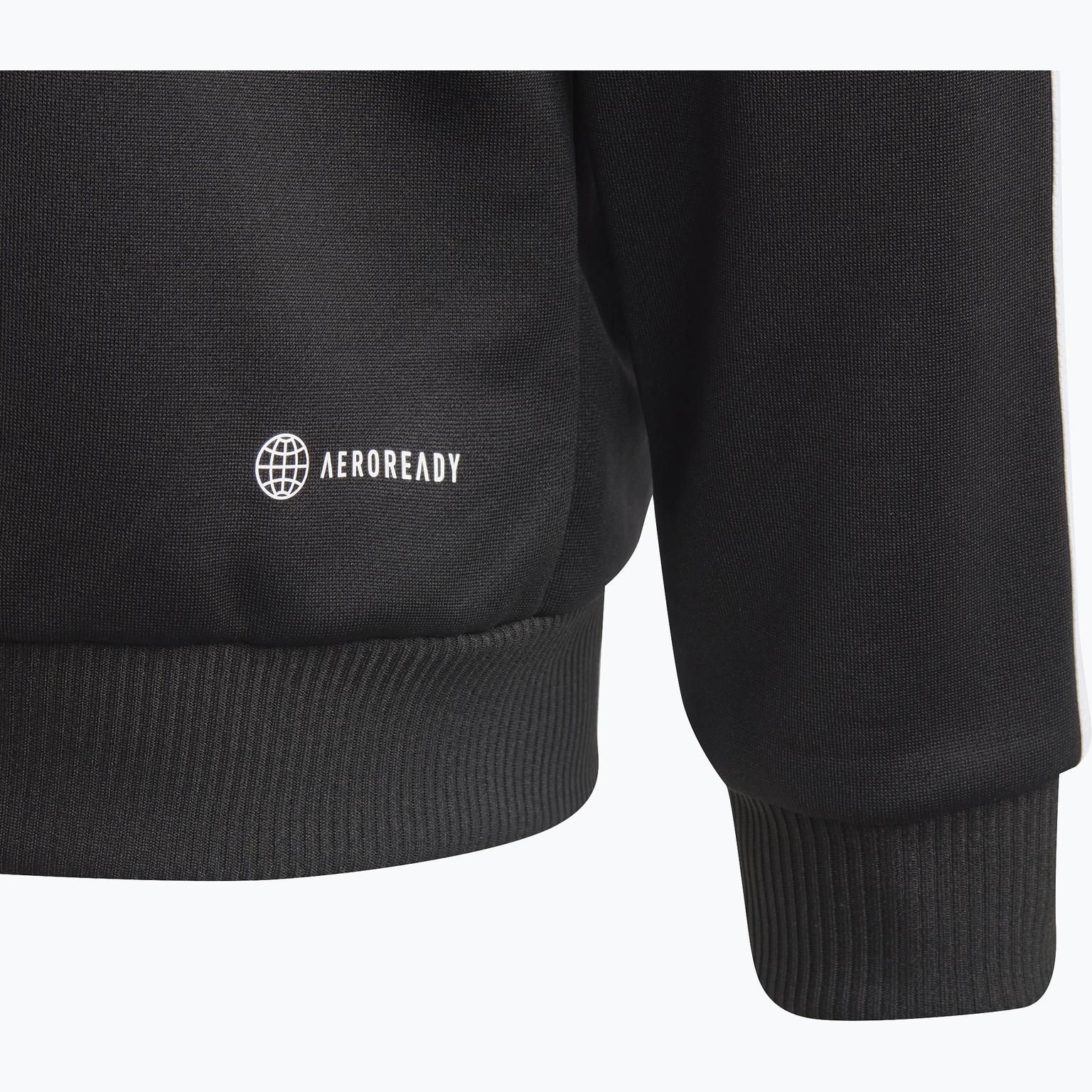 adidas Train Essentials 3-Stripe JR träningströja Svart