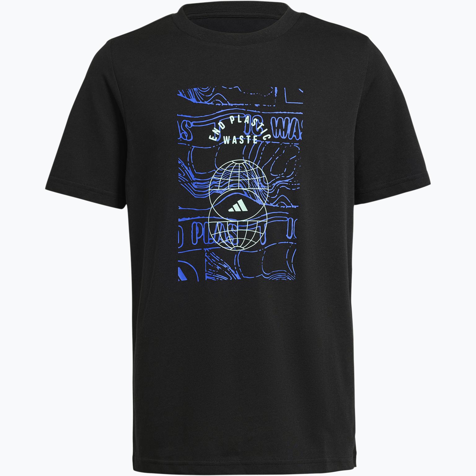 adidas Run for the Oceans JR t-shirt Svart