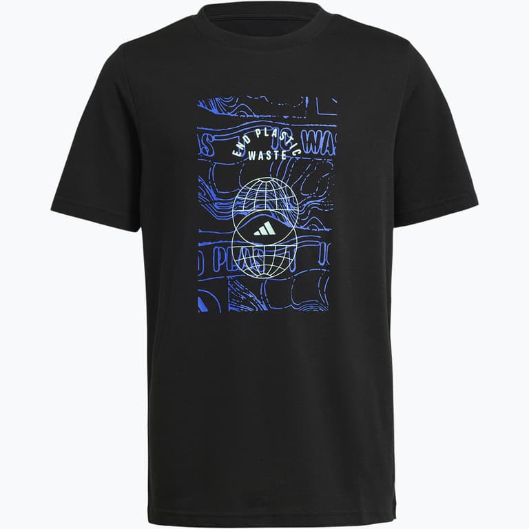 adidas Run for the Oceans JR t-shirt Svart