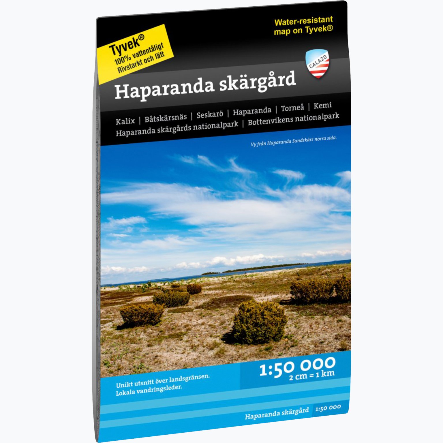 Calazo Haparanda Skärgård 1:50 000 karta Flerfärgad