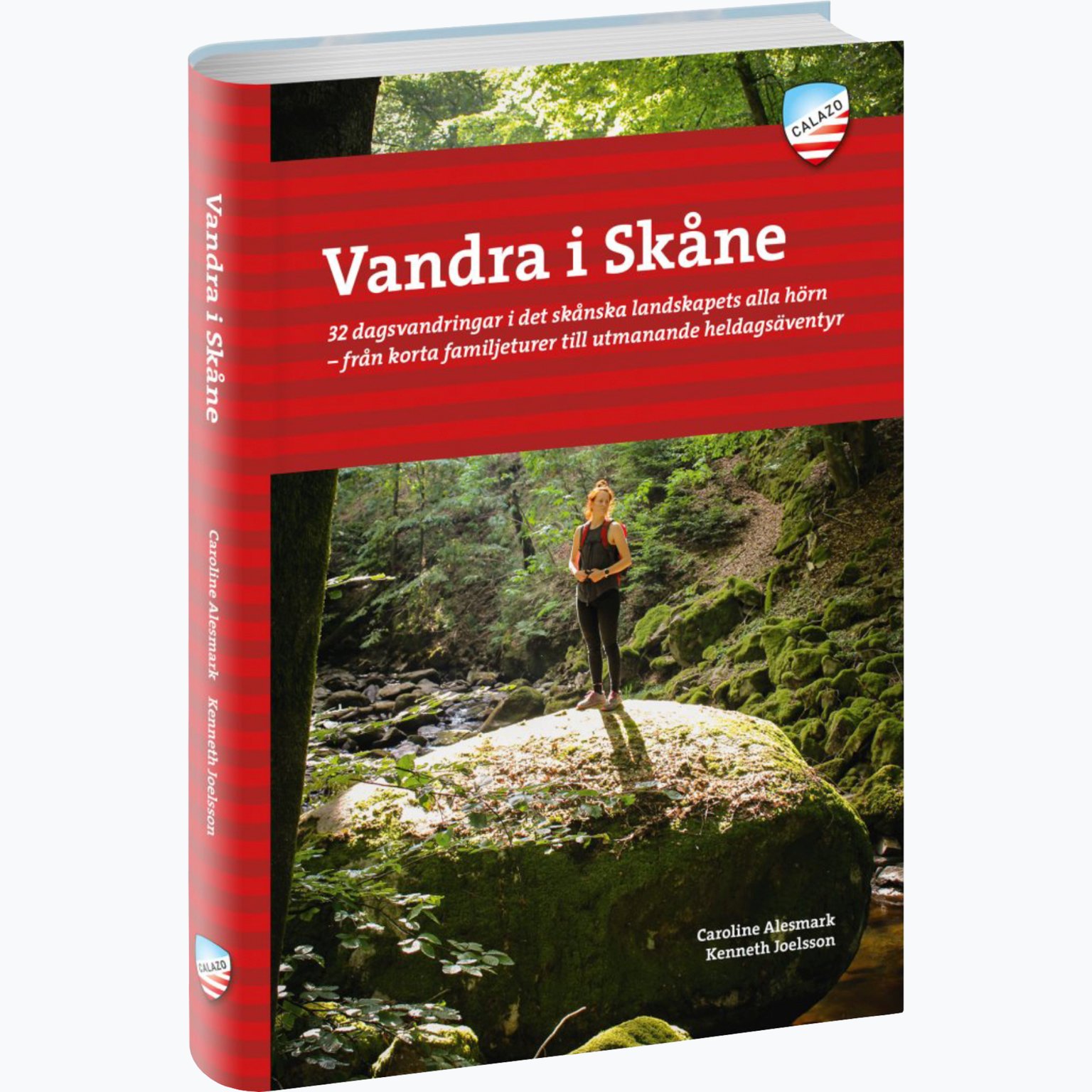 Calazo Vandra i Skåne guidebok Flerfärgad