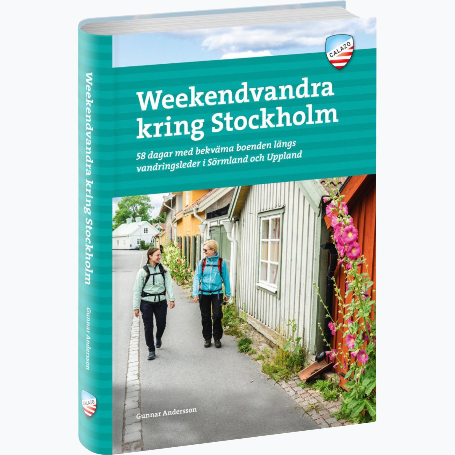 Calazo Weekendvandra kring Stockholm 4:e uppl guidebok Flerfärgad