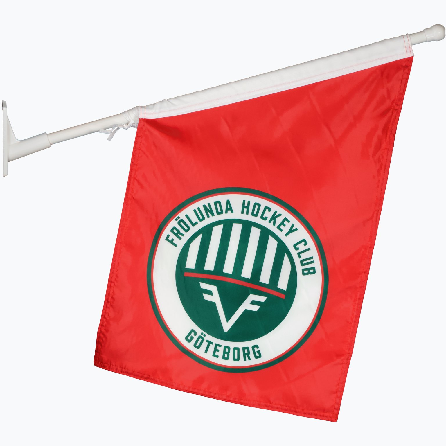 Frölunda Hockey Fasadflagga 50x70cm Röd