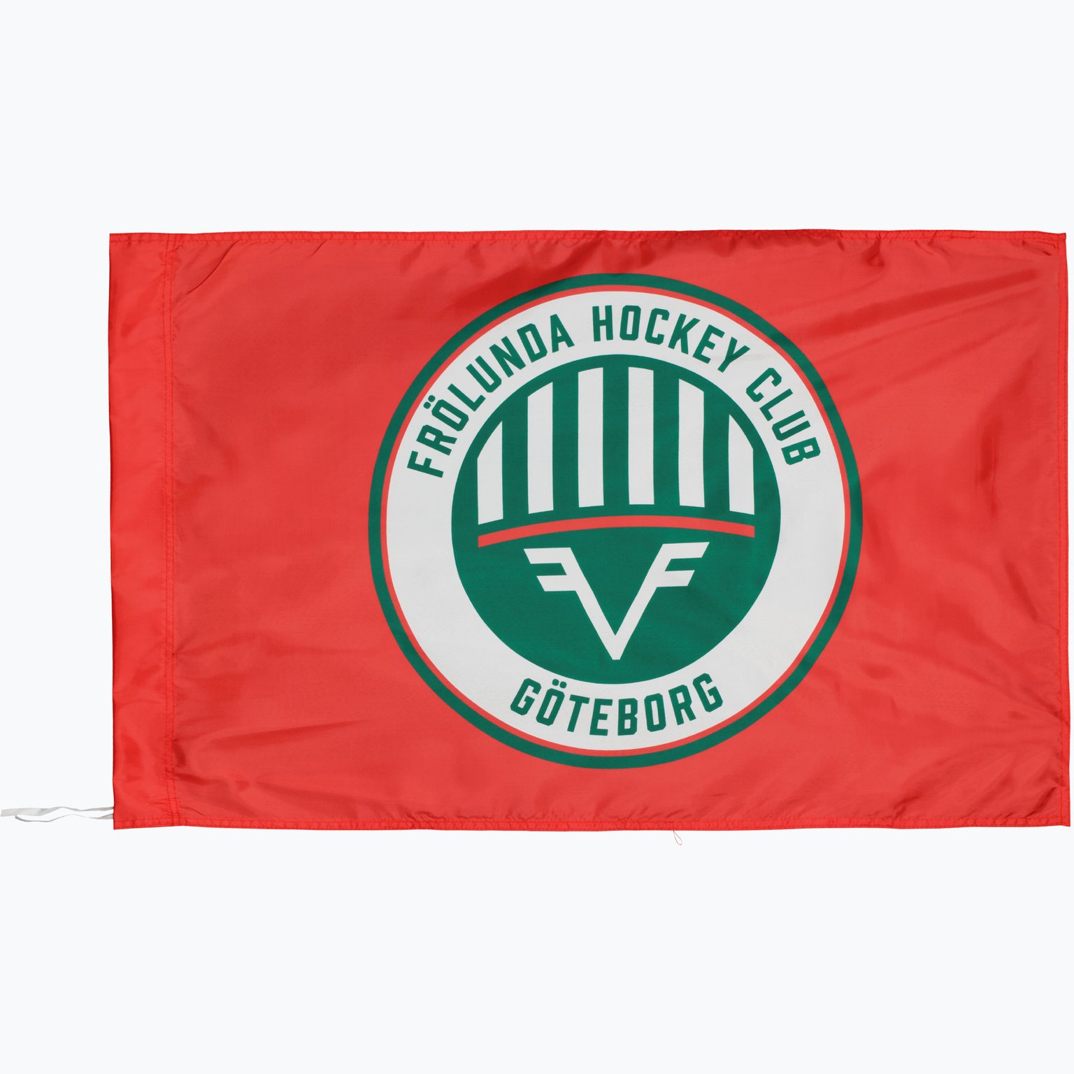 Frölunda Hockey Flagga Logo 60x90cm Röd