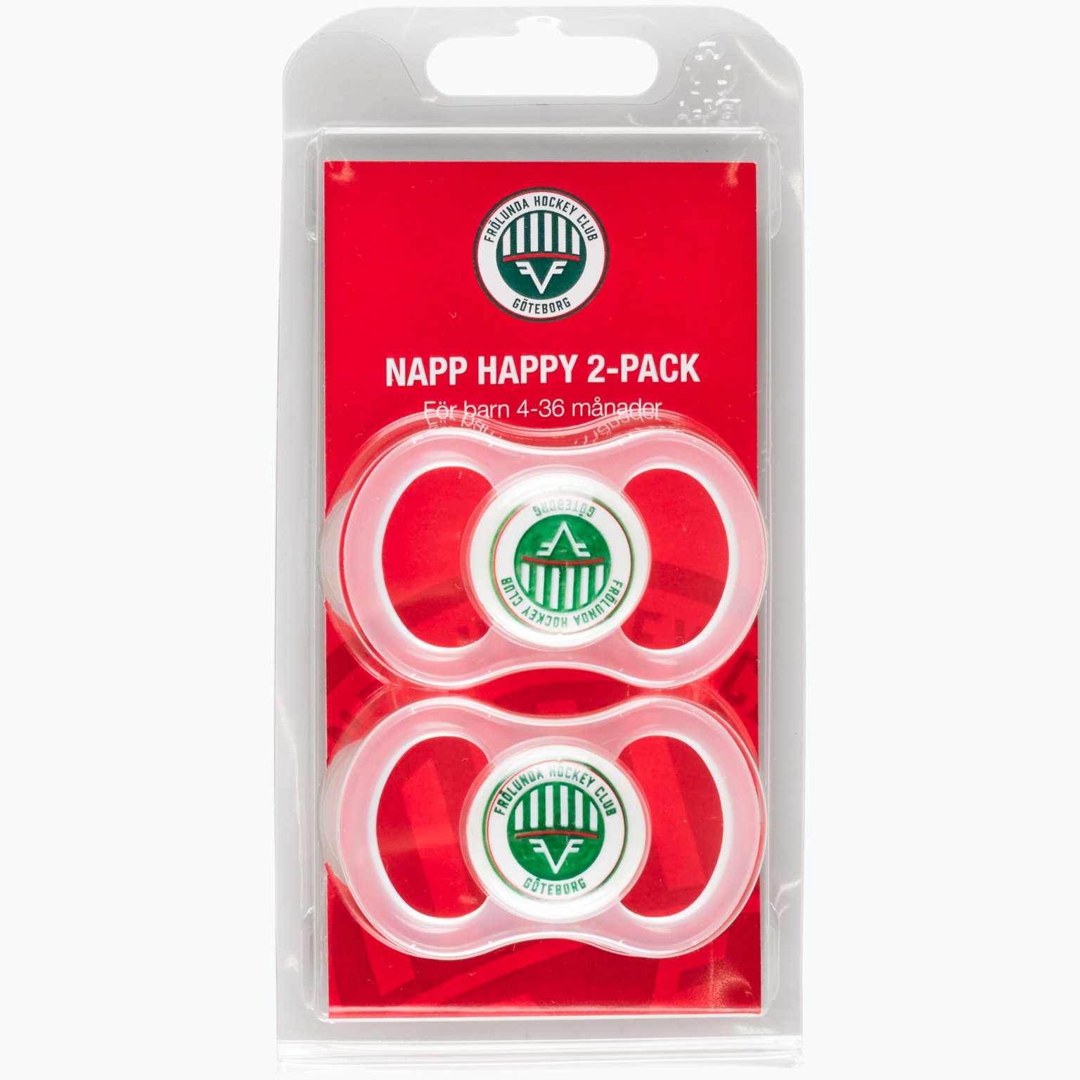 Frölunda Hockey Happy Glow Napp 2-pack Vit