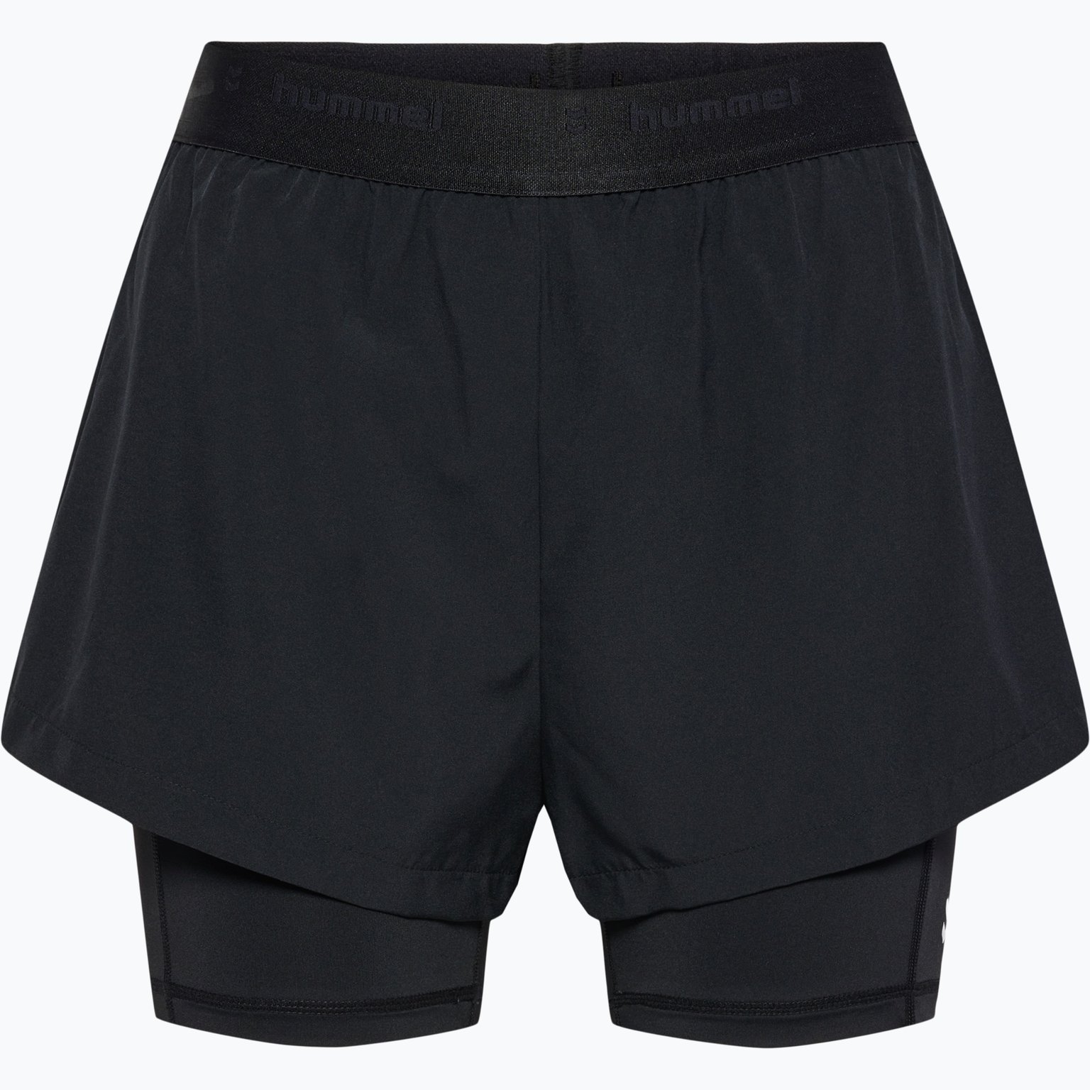 Hummel hmlMT Fly 2IN1 träningsshorts Svart