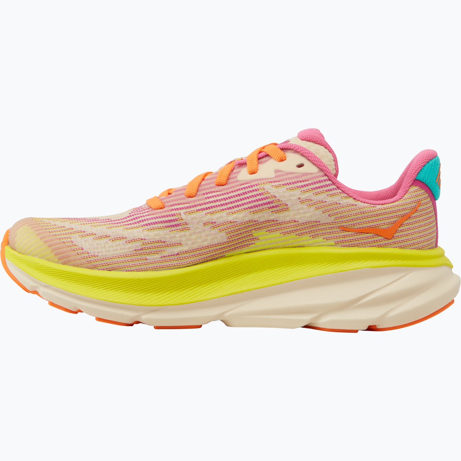 HOKA ONE ONE Clifton 9 JR löparskor Gul