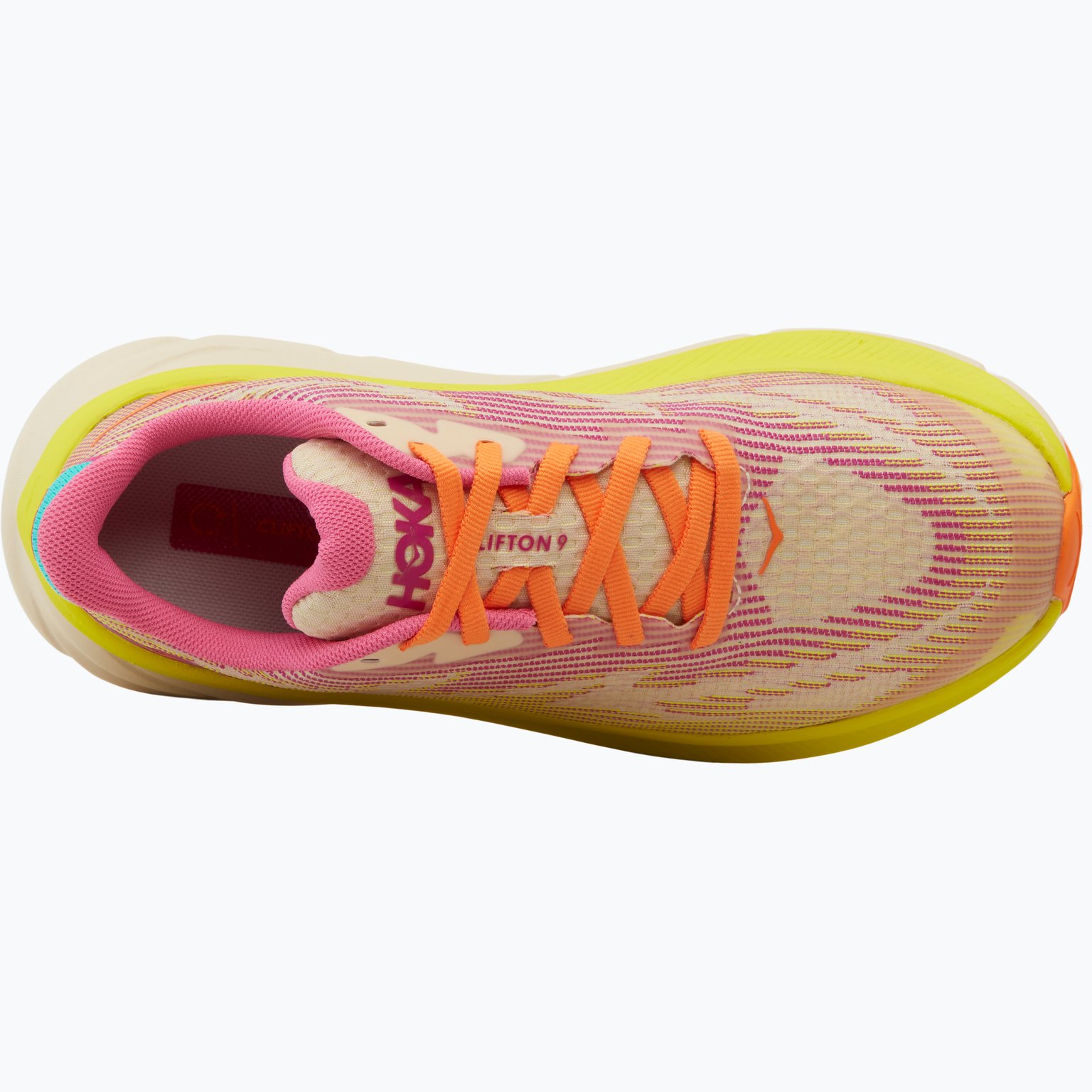 HOKA ONE ONE Clifton 9 JR löparskor Gul