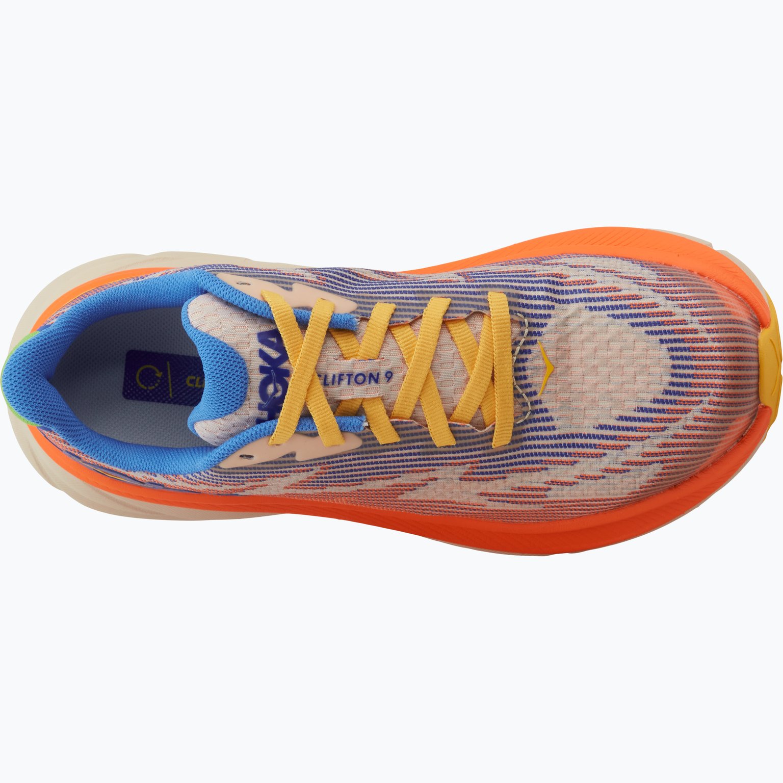 HOKA ONE ONE Clifton 9 JR löparskor Orange