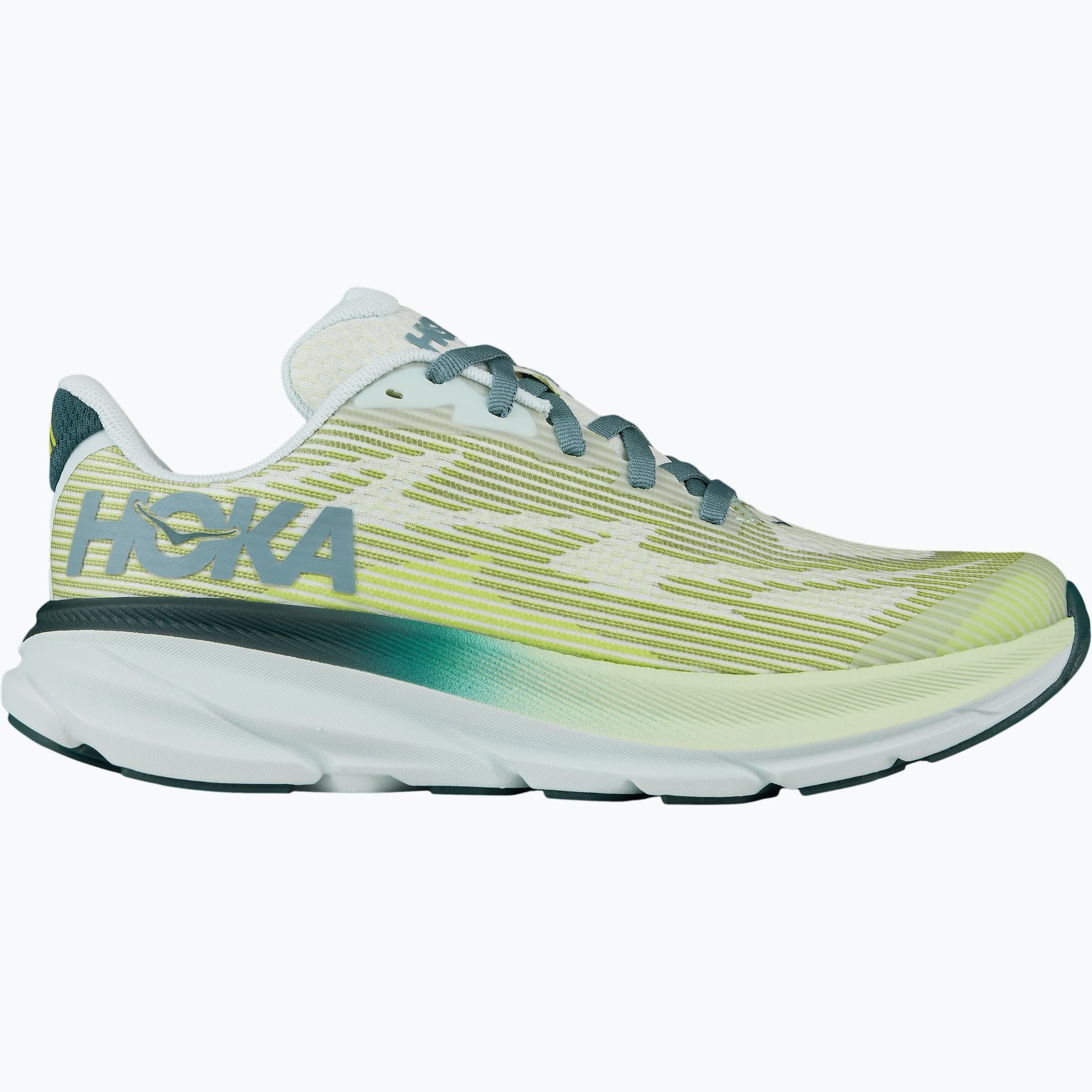 HOKA ONE ONE Clifton 9 JR löparskor Grön