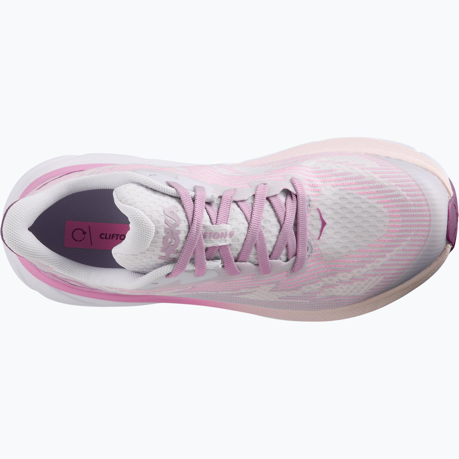 HOKA ONE ONE Clifton 9 JR löparskor Rosa