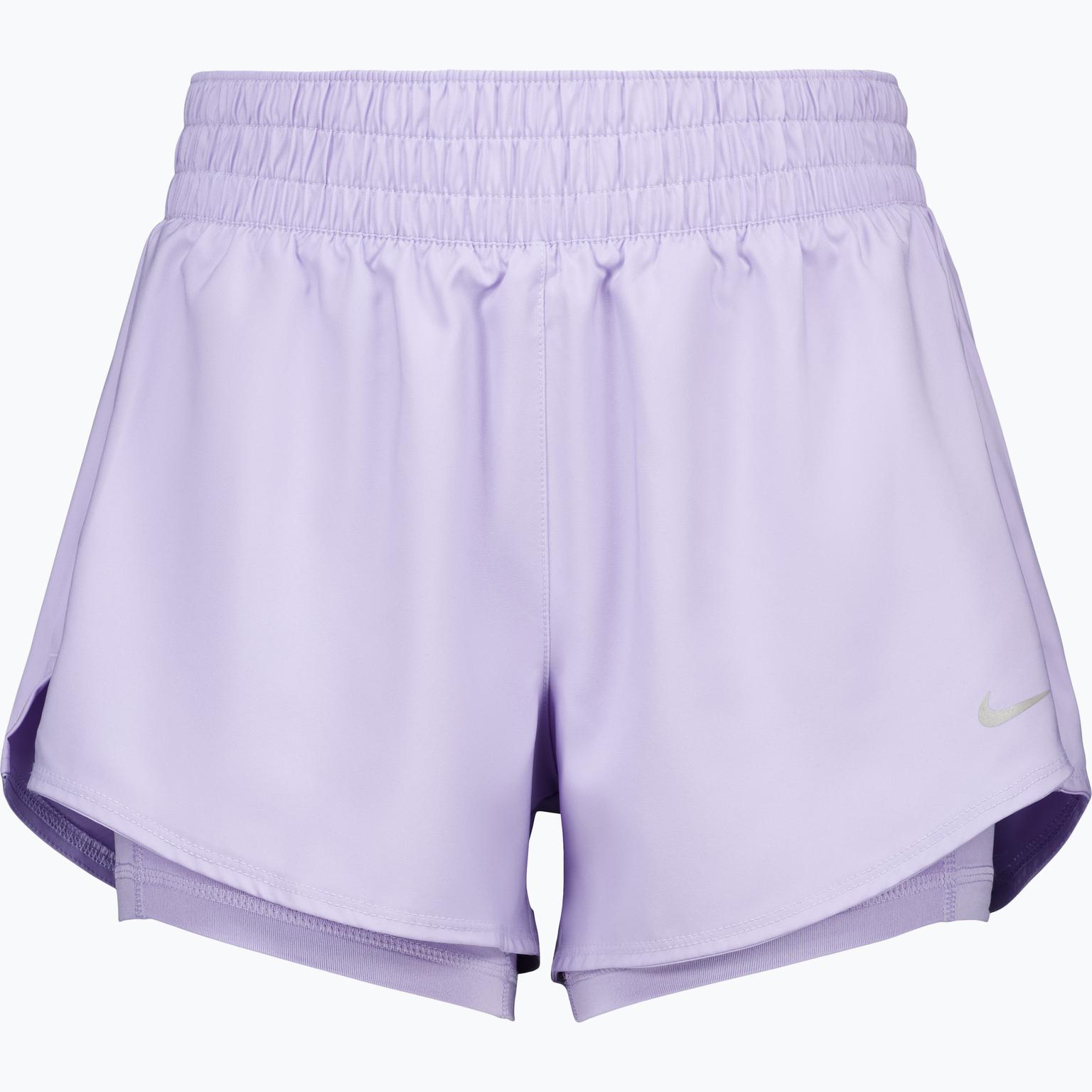 Nike One Dri-FIT 2in1 Mid-Rise W träningsshorts Lila