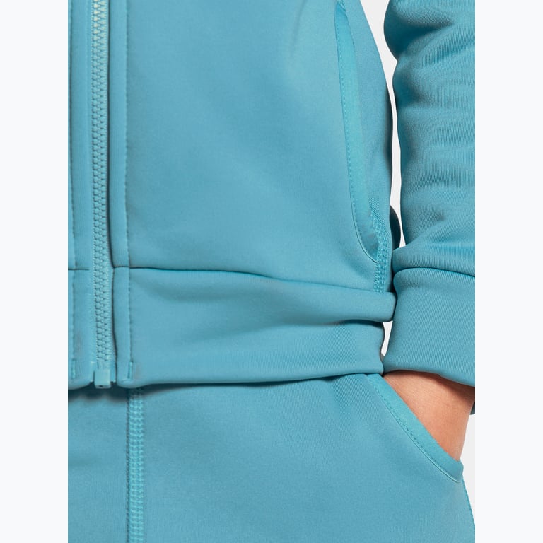 Didriksons Corin Full-Zip JR fleecejacka Blå