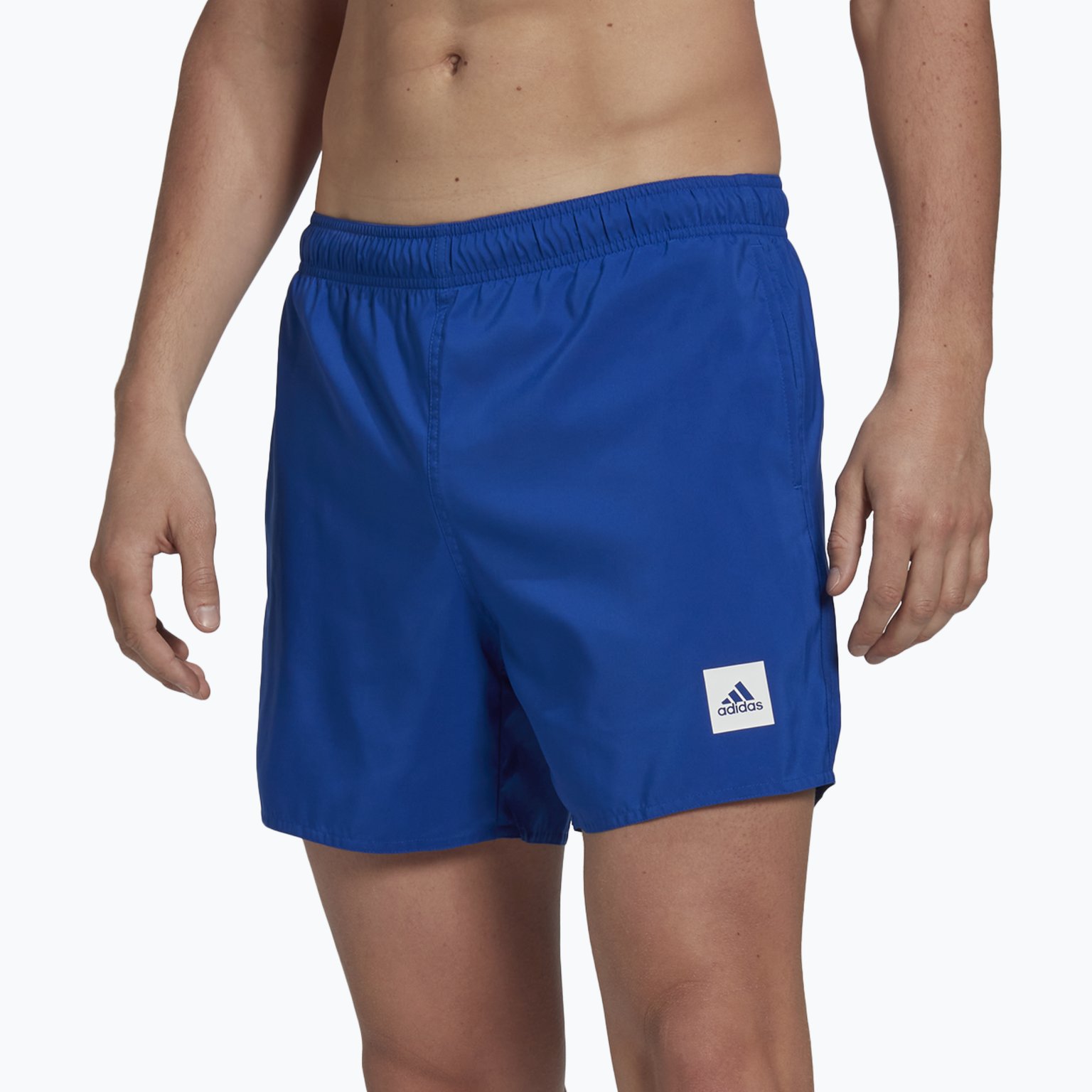 adidas Solid Swim Short M badshorts Blå