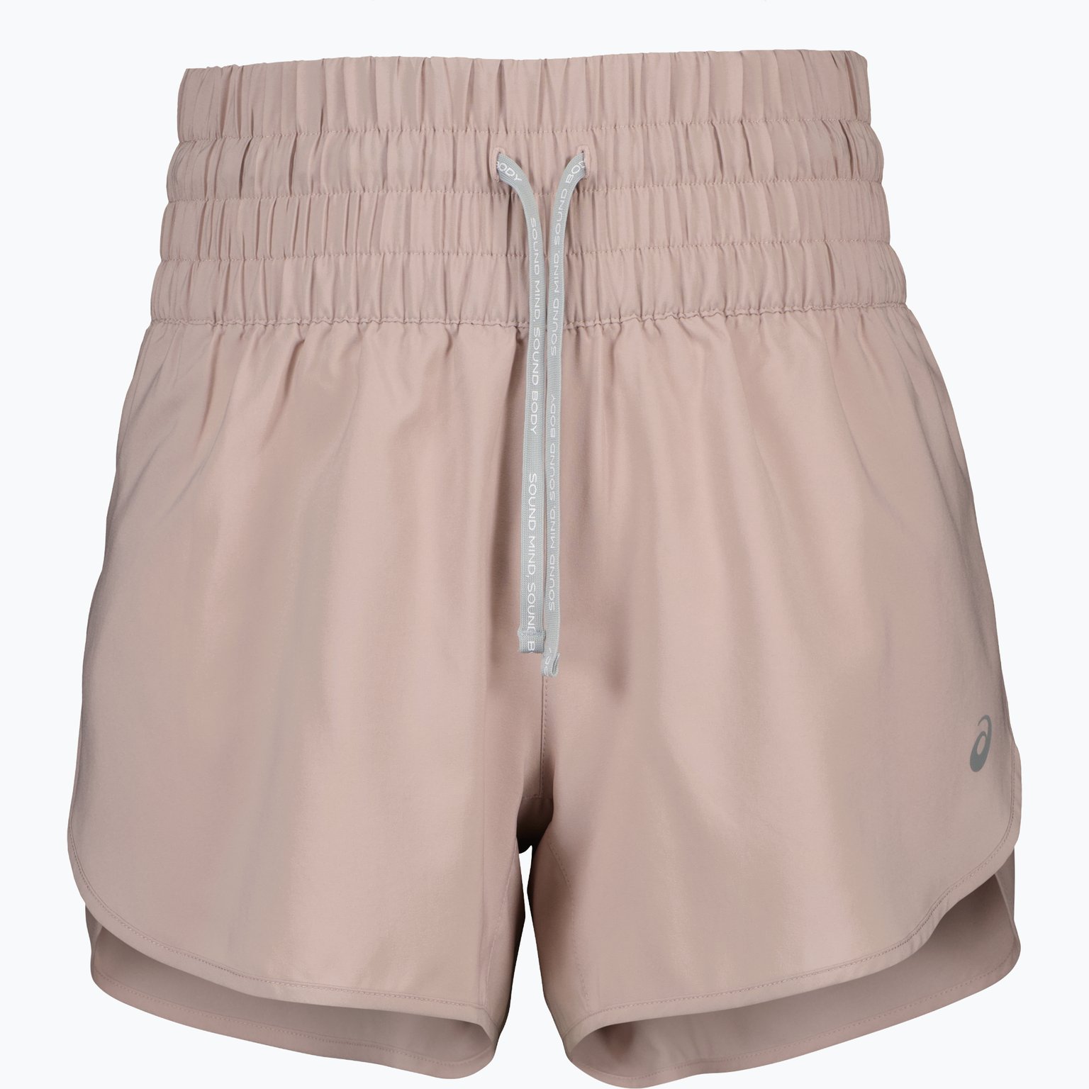 Asics Nagino Run 4in W träningsshorts Beige