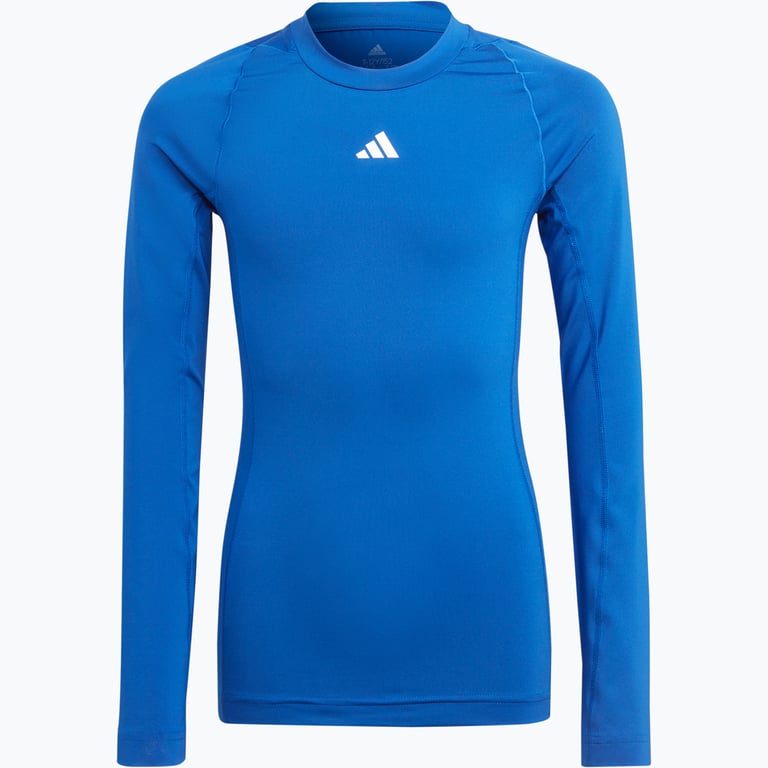 adidas Techfit LS Jr Tröja Blå