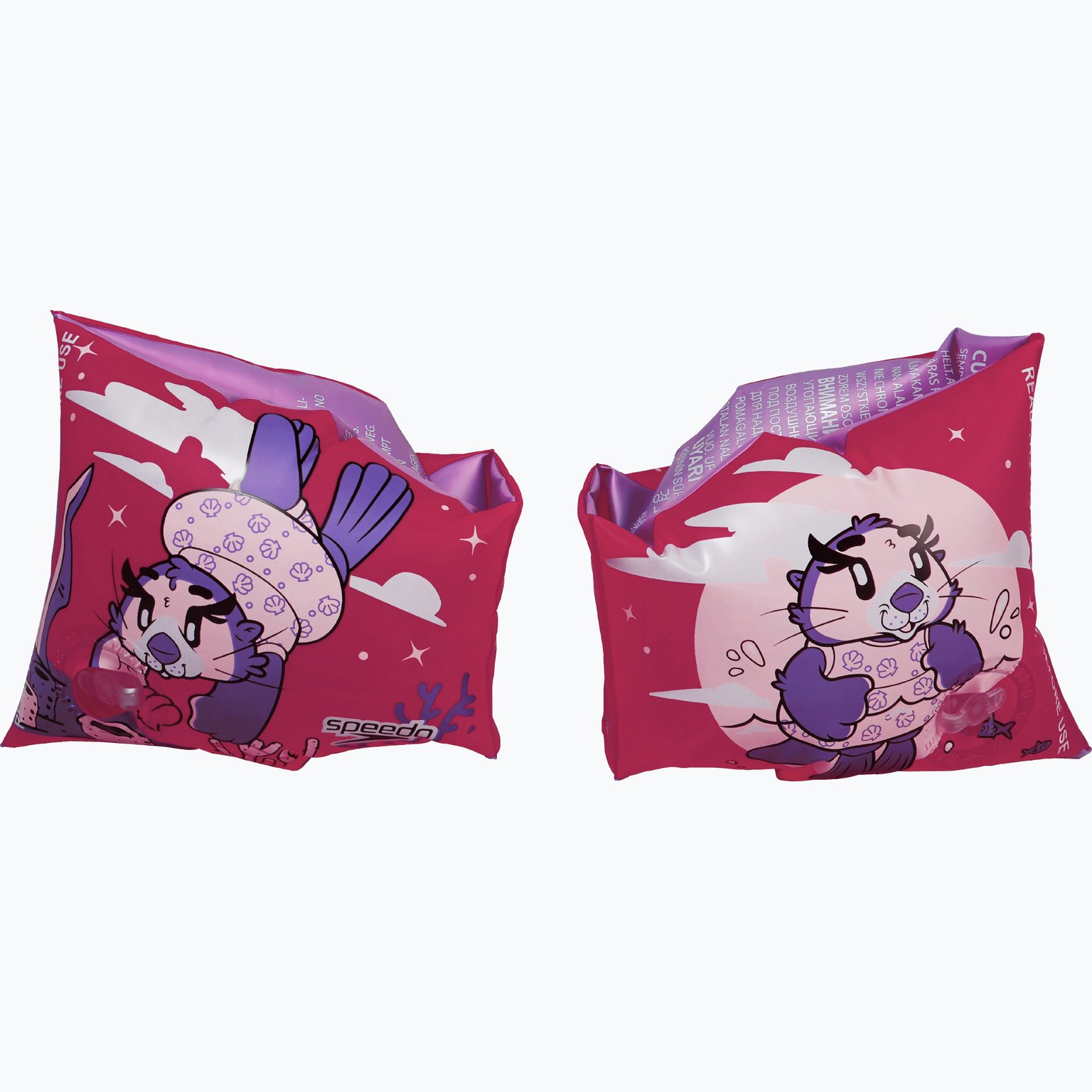 Speedo Character Printed armpuffar Rosa