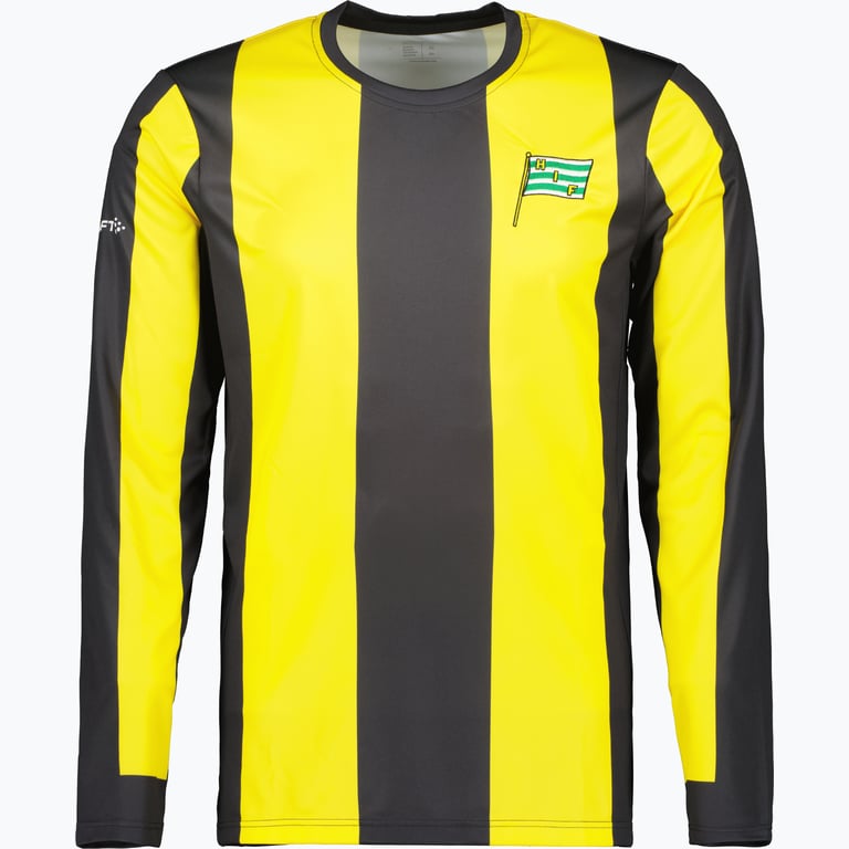 Hammarby Retro Game Jersey Svart