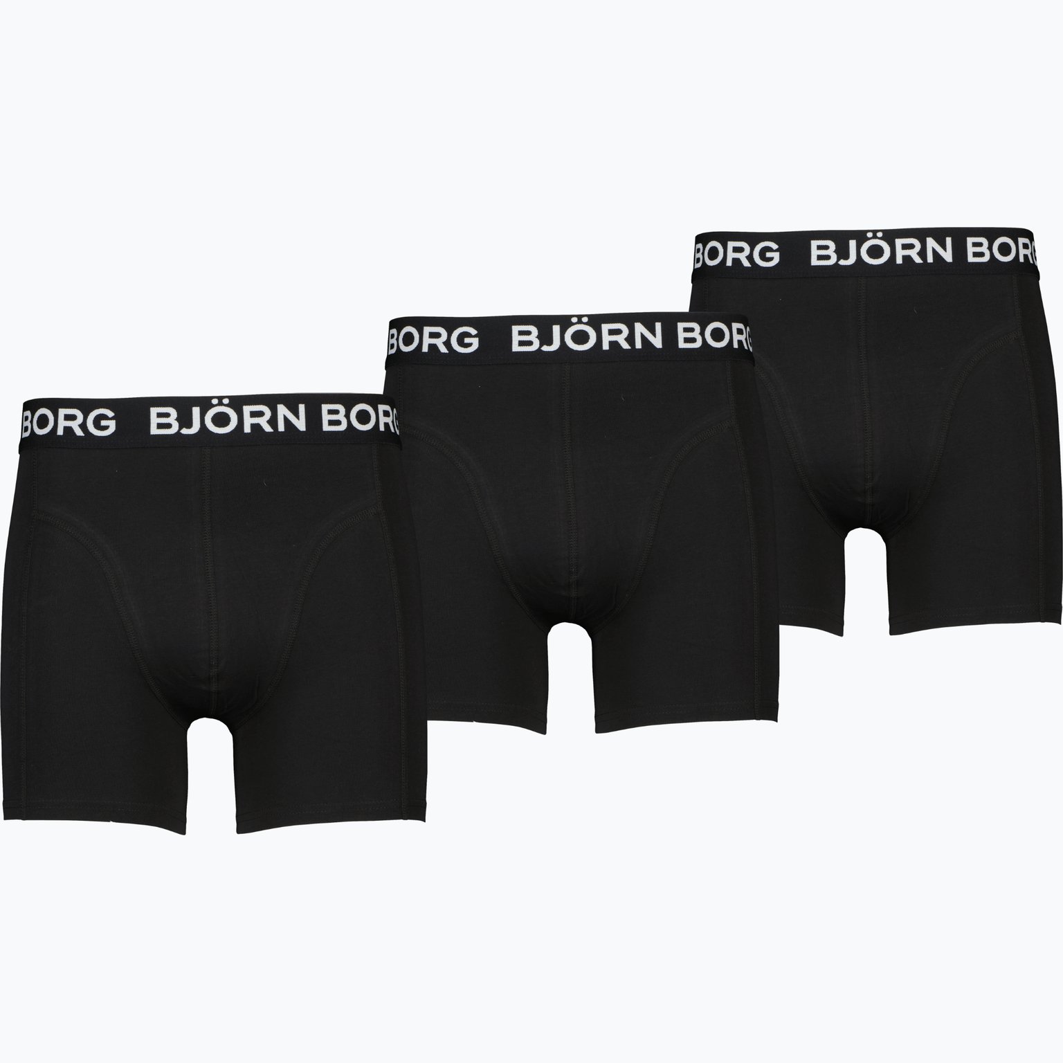 Björn Borg Cotton Stretch 3-pack kalsonger Svart