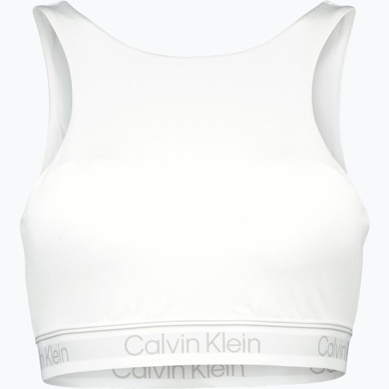 Calvin Klein Medium Impact sport-BH Vit