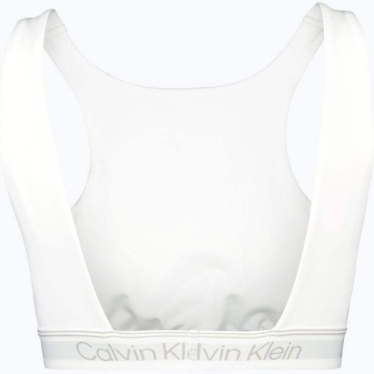 Calvin Klein Medium Impact sport-BH Vit