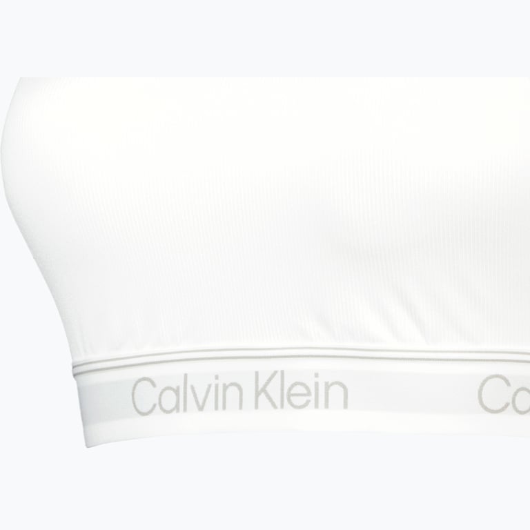 Calvin Klein Medium Impact sport-BH Vit