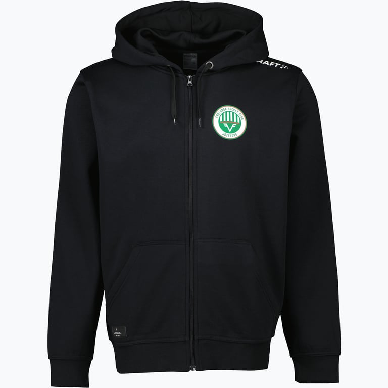 Frölunda Hockey Crest FZ Classic Hood Svart