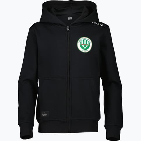 Frölunda Hockey Crest FZ Classic Jr Hood Svart
