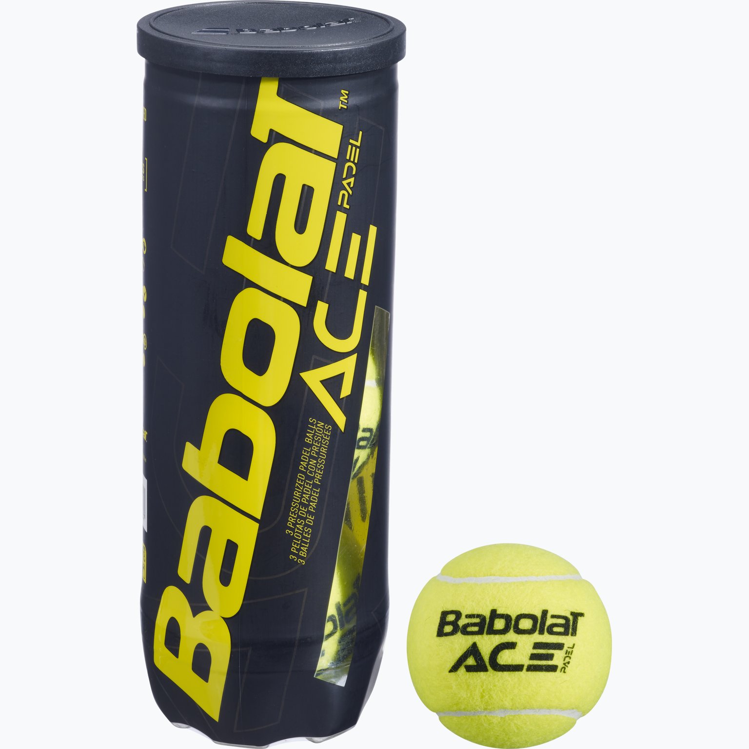 Babolat Ace padelbollar Gul