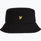 färgalternativ för Svart Lyle & Scott Terry Bucket hatt